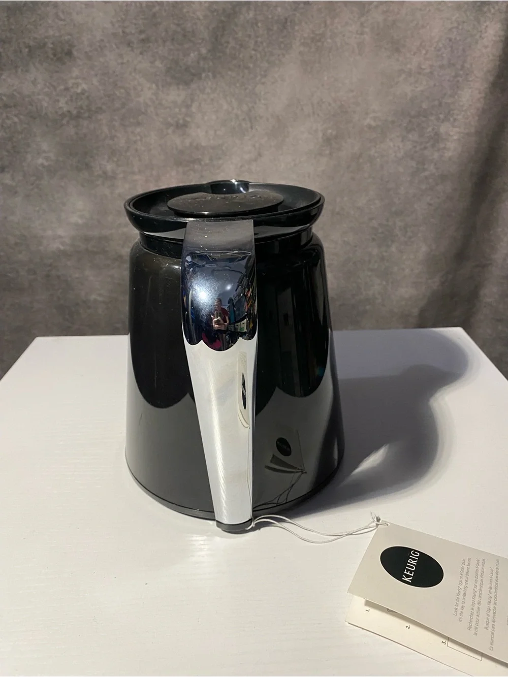 Keurig 2.0 K-Carafe Replacement Coffee Pot Pitcher Black Thermal 4-Cup